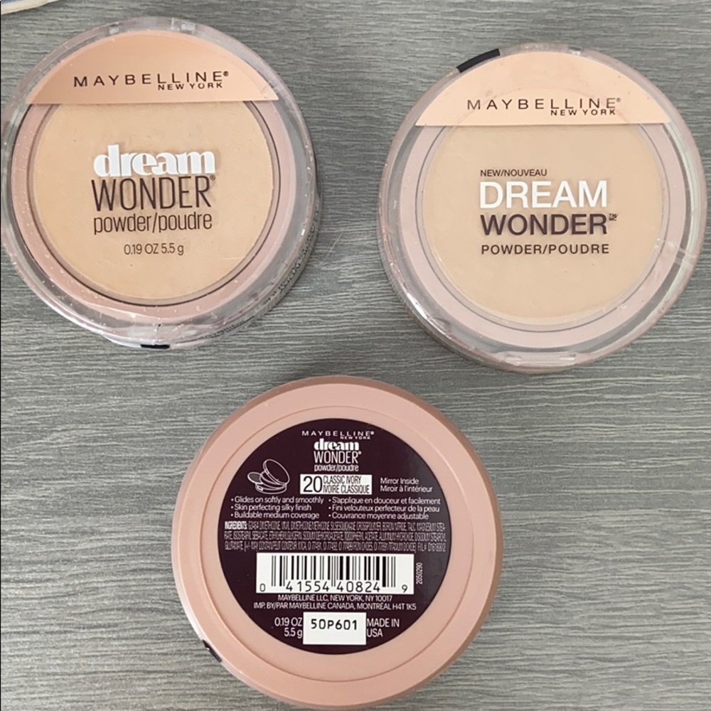 Maybellines Dream Wonder Powder Multiple Shades